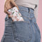 iMoshion Hoesje Geschikt voor Samsung Galaxy A72 Hoesje Met Pasjeshouder - iMoshion Design Softcase Bookcase - Meerkleurig / Blossom Watercolor