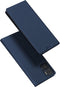Dux Ducis Motorola Moto E22 - Slim Softcase Bookcase - Pasjeshouder - Donkerblauw