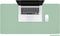 imoshion Bureau Onderlegger - 90 x 45 cm - Hoogwaardig kunstleer - Bureau Accessoires - Bureau Organizer - Antislip Muismat XXL - Inclusief draagriem - Groen