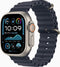 Apple Watch Ultra 2 (2024) - GPS + Cellular - Naturel - Ocean-bandje Marine