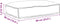 vidaXL - Ligbedkussen - Grijs - 60x40x8 - cm - Oxford - Stof
