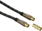 Hama 00122426 - Coaxkabel - 3 m - Bruin Zwart