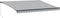 vidaXL - Luifel - handmatig - uittrekbaar - en - LED - 450x350 - cm - antraciet - en - wit