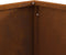 vidaXL - Vierkante - Vuurkorf - 80x80x40 - cm - Weerbestendig - Staal