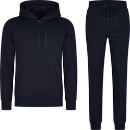Mario Russo Trainingspak Achilles - Joggingpak - Hoody - Zwart - XXL
