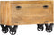 vidaXL - Schoenenkast - 86x35x55 - cm - massief - mangohout