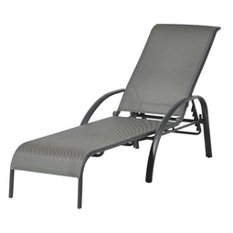 Wakefield Toledo - Ligbed - Verstelbare rugleuning - Antraciet