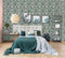 DUTCH WALLCOVERINGS Behang Eden grijs en lichtgroen