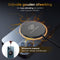 Golden Sound draadloze oplader - Snellader 15W - Magnetische oplader - USB-C - Zwart