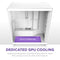H7 Flow RGB - ATX luchtstroomkast - 3x 120mm ventilatoren - Wit