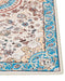 GORDES - Loper tapijt - Beige/Blauw - 60 x 200 cm - Polyester