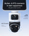 eufy eufyCam S4 - Triple-Lens Bullet-PTZ-camera - 4K resolutie - SolarPlus™