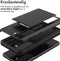 iMoshion Hoesje Geschikt voor Samsung Galaxy S21 FE Hoesje - Ruimte voor 2 pasjes - iMoshion Backcover met pasjeshouder - Zwart