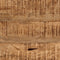 vidaXL - Wandtafel - 80x30x74 - cm - massief - mangohout - en - ijzer
