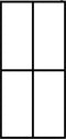 vidaXL - Inloopdouchewand - 80x195 - cm - mat - gehard - glas