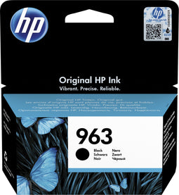 HP 963 - Inktcartridge - Origineel - Zwart