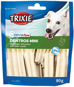 Trixie Denta Fun Dentros Mini Gevogelte- 80 GR
