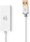 Nedis USB-netwerkadapter - USB 3.2 Gen 1 - RJ45 poort 1Gbps