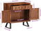 vidaXL - Ladekast - 70x35x70 - cm - massief - acaciahout - honingbruin