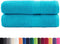 vidaXL - Badhanddoeken - SOLUND - 2 - st - 600 - g/m² - 70x140 - cm - turquoise