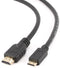 Gembird HDMI - mini HDMI kabel - 3m - zwart