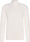 Cappuccino Italia - Heren Sweaters Coltrui Off White - Wit - Maat L
