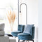 Atmooz - Vloerlamp Rye - Staande Lamp - Stalamp - Woonkamer - Zwart - Hoogte 160cm - Metaal