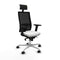 Bureaustoel met hoofdsteun Piqueras y Crespo 2D086N1 Wit