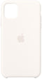 Apple MWVX2ZM/A (iPhone 11) - Silicone Backcover - Schokabsorberend - Wit