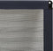 vidaXL - Raamhor - plissé - 80x120 - cm - aluminium - antracietkleurig