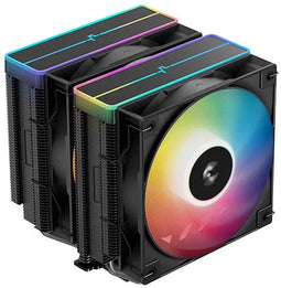 DeepCool AG620 BK ARGB V2 - Luchtkoeler - 6 Heatpipes - Zwart
