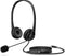 HP G2 - Stereo-headset - Draad - Microfoon - Zwart