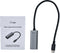 i-Tec USB-C Metal - Gigabit Ethernet Adapter - 1x RJ-45 - Zwart