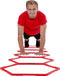 Pure2Improve Loopladder - Agility Grid - Achthoekig - Rood