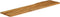 vidaXL - Tafelblad - met - natuurlijke - rand - 180x40x3,8 - cm - massief - mangohout