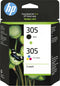 HP 305 - Inktcartridges - Tri-color en zwart - (2 stuks)