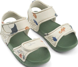 Liewood -Blumer Sandalen - Kinder sandalen - Maat 26 - Groen - Maat 26