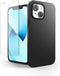 Podec iPhone 13 - Telefoonhoesje - Inclusief screenprotector - Zwart