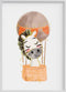 Schilderij Crochetts Multicolour 33 x 43 x 2 cm Zebra
