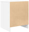 vidaXL - Nachtkastje - met - lade - 40x34x50 - cm - wit
