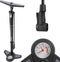 Fietspomp met Drukmeter - Voor alle Ventielen Dubbel- Hollands- Frans- Autoventiel - ACROPAQ
