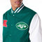 New Era - New York Jets - NFL Patch Green Varsity Jacket