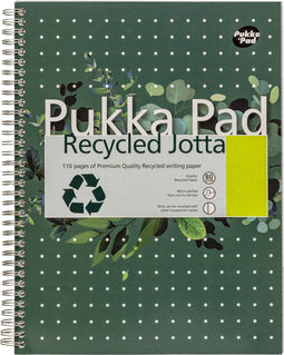 Collegeblok pukka pad jotta recyc a4 lijn 110pag | 3 stuks