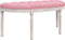 vidaXL - Bankje - 110,5x45x49 - cm - fluweel - roze