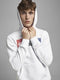 JACK&JONES ESSENTIALS JJECORP LOGO SWEAT HOOD - Heren Trui - Witte Logo met Capuchon - Maat L