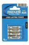 Maxell Battery Alkaline LR-03 AAA - Batterijen - 4 stuks (4-pack)