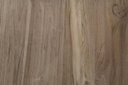 HSM Collection Ovale eettafel met kruispoot - 220x110 cm - blank - teak