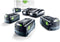 Festool 577709 - Accu energieset - 4 accupacks en DUO-sneloplaadapparaat (4 stuks)