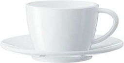 Jura Cappuccino-Tassen - Set van 2 - Porselein 180 ml - Wit (2 stuks)