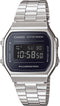 Casio A168WEM-1EF - Polshorloge - 36,3 mm - Zilverkleurig